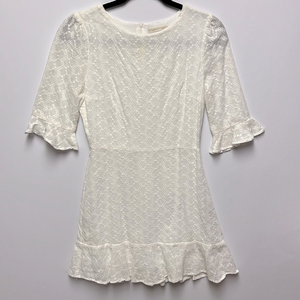 Urban Outfitters Eyelet Dress, White